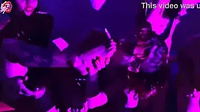 Four Little 18+ Sluts Worship Feet While Stripping?