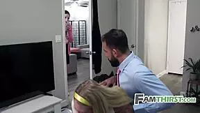 Family taboo broken with DILF