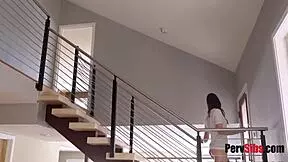 Step sister and brother hide their secret intensely