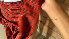 This 18yo Colombian babe skips school, hooks up with her cuñado for raw action.