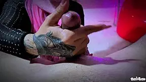 My bandit Latina girlfriend milks me dry with oily massage!