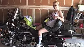 A tight hole enjoys being nailed by a hard cock.