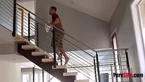 Step sister and brother hide their secret intensely