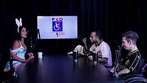 Tifany rocha enjoys big balls slapping her pussy in 69 position with plug in ass