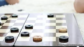 Teens Analyzed with Stefy Shee in strip checkers and rough anal play. Her shaved pussy got worked hard.