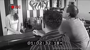 hannah west shows her fine round ass in action