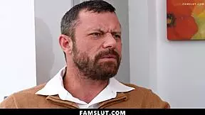 stepfamily dives into wild threesome with nade nasty's cum