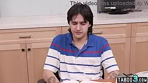 petite latina teacher learns from student