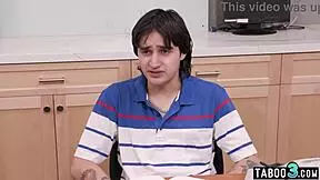 petite latina teacher learns from student