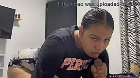 my neighbor gets her creampie before gym