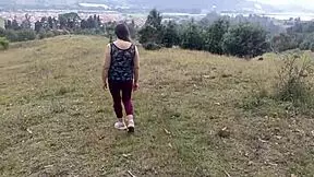 Stepmom seduces stepson in woods