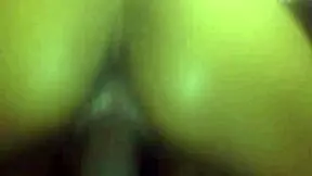 teen slut rides a huge black cock and gets a massive creampie