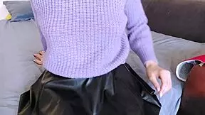 Step-Sister's Solo Masturbation Session