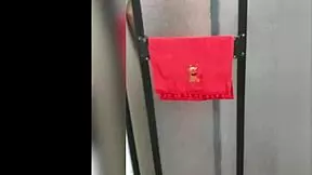 Latina Blonde Milf Slut Spied On And Rides Cock For Creampie