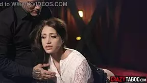 beautiful petite 18+ teen avi love meets a dominant stranger and turns into his submissive slut 😈