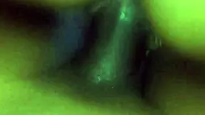 teen slut rides a huge black cock and gets a massive creampie