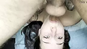 she loves sucking my cock balls deep, deepthroat style, cum all over