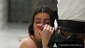 Virgin Chanel Camryn Breaks Free From Chastity for Codey Steele's Drill