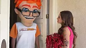 i'm the porn audition referee, watchin' these petite shaved girls ride cocks hard, spankin' and handjobbin' till cumshots on faces