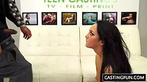 Hardcore Casting Penetration for Petite Teen Sabrina Banks with Intense BDSM Fucking