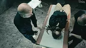 Insane Woman Is Kept In A Cell And Only Brought Out For Use Of Her Pussy