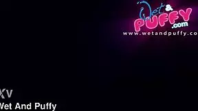 Claudia macc masturbates with black dildo in mirror at home