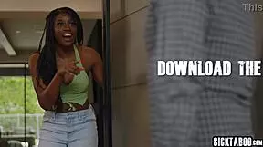 Petite Black Babe Nicole Kitt Joins Revenge With Milf. Hardcore Sex Was Unforgettable!