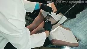 Insane Woman Is Kept In A Cell And Only Brought Out For Use Of Her Pussy