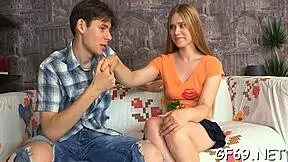 hot babe fucks two horny guys