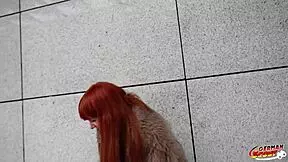 i'm skinny tall german redhead soley summer in my first porn casting