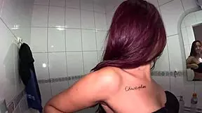 Novinha Stefanie Silva debuts in her first wet Brazilian film, dripping hot