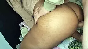 How does this Colombian teen have such a big ass and love anal sex?