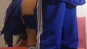 I Can’t Stop Thinking About It! Mexican Student Slut Rides Me Hard at Home After Movies