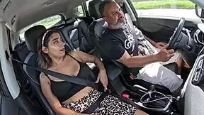 Larissa Cortez, did you feel that creampie burst in your big pussy after the condom broke during the car ride?
