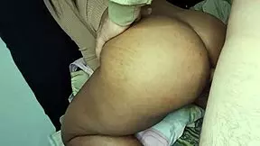 How does this Colombian teen have such a big ass and love anal sex?