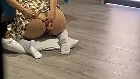 Uniformed ass shaking leads to rough anal