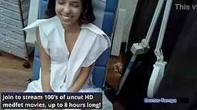 behind the scenes with dr tampa and aria nicole in a gyno setting