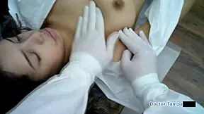 behind the scenes with dr tampa and aria nicole in a gyno setting