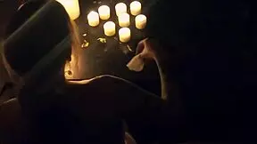 Blonde pyro slut ignites fire and sex in the shower?