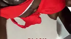 Father Christmas fucks ebony teen