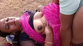 Young Indian wife gets creampied