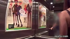 Czech teen seduced and fucked in mall POV.