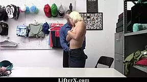 Security officer finds hidden necklace in teen's panties