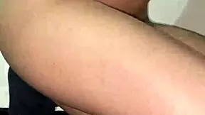 Skinny teen masturbates her wet pussy