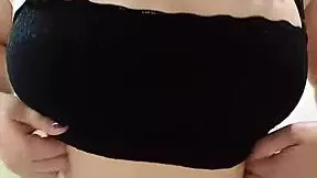 Nicole Teases with Her Fat Ass in Bathroom Play