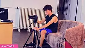 Invited Photographer for Earrings, Ended Up Naked in Seductive Skirt Pose