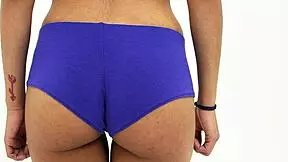 Khalifa's Booty Shines in Vintage Ebony Teen Scene