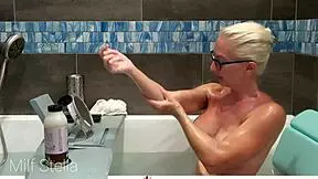 I, uh, messed up bathin’ with Stella, shaving her pussy an’ body, ya know