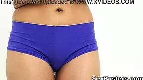 Khalifa's Booty Shines in Vintage Ebony Teen Scene