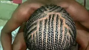 mature black teen with natural tits blows monster cock of student friend in tight pussy